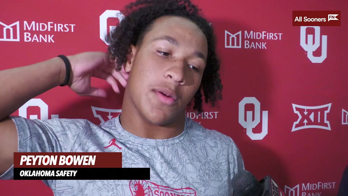 WATCH Oklahoma DB Peyton Bowen Interview BVM Sports