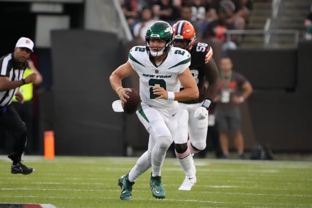 New York Jets Fall To The Cleveland Browns In Hall Of Fame Game Zach