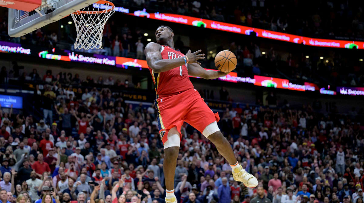 Zion Dunk at Buzzer Sparks Suns, Pelicans Scuffle (Video)