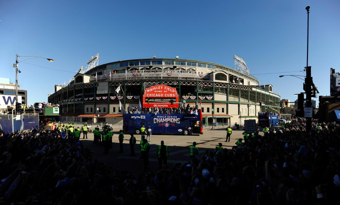 At Cubs World Series Parade Chicago Honors Its Champions Sports