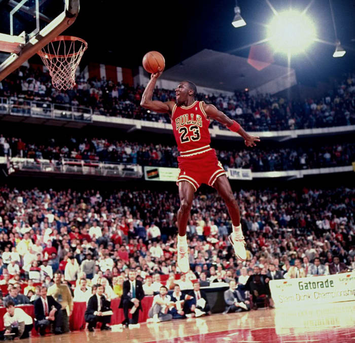 Michael Jordan Dunk Contest Photo Explained By Si Photographer Sports