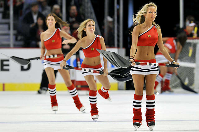 Chicago Blackhawks Ice Crew Girls Sports Illustrated