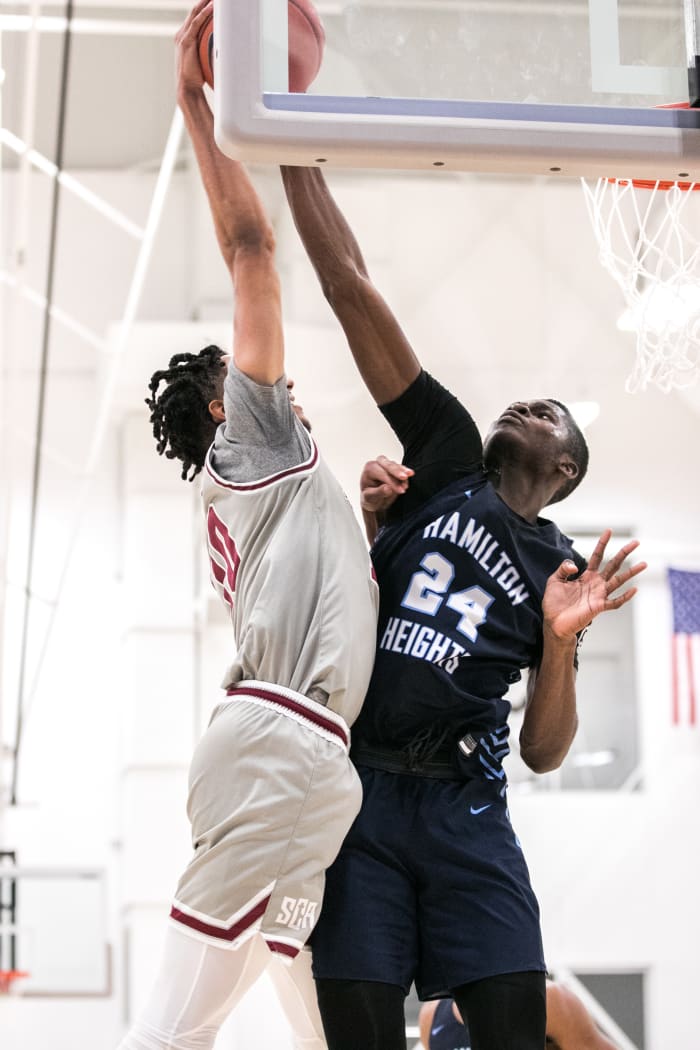 2022 Center Felix Okpara Thrives As An Elite Shot Blocker SI All American