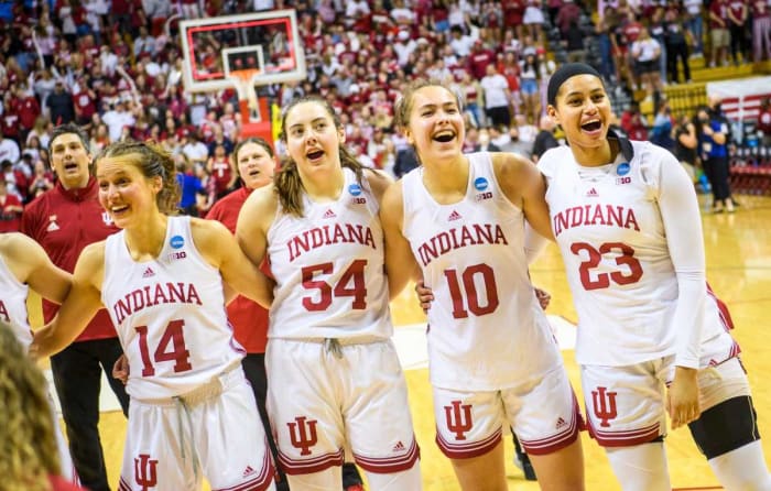 Photo Gallery Indiana Women S Basketball Advances To Sweet Sports