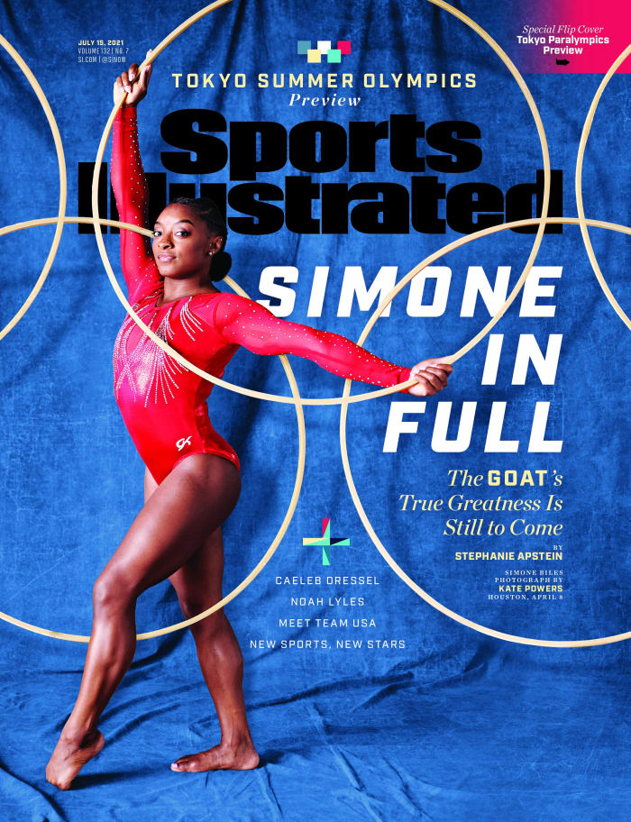 Simone Biles Photographing The Gymnast Before The Tokyo Olympics