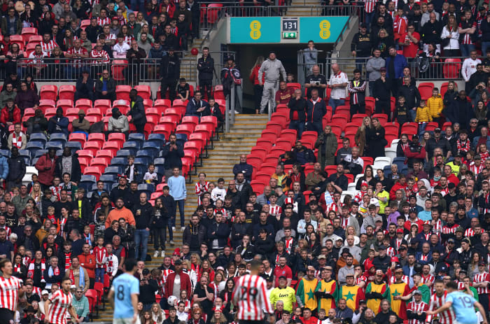 Wembley Attendance For FA Cup Semi Final Sees Fans Demand Change