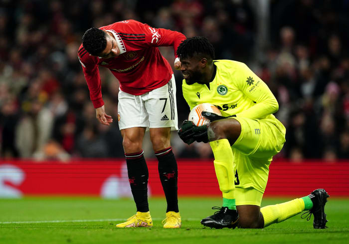 Man Utd Need 34 Shots To Beat Omonia Nicosia Keeper Francis Uzoho