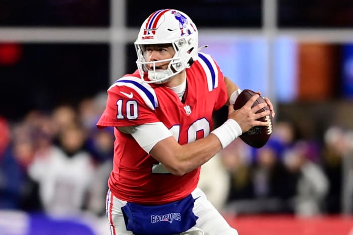 New England Patriots Quarterback Mac Jones Among To Watch Vs Miami