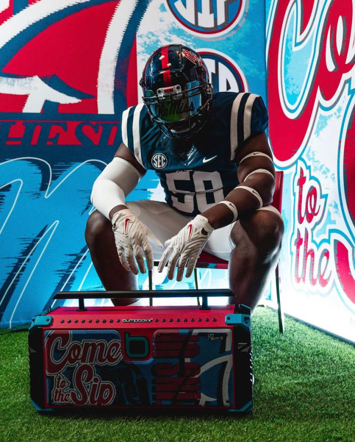 Offensive Lineman Jude Foster Enters Trenches With Ole Miss Rebels On