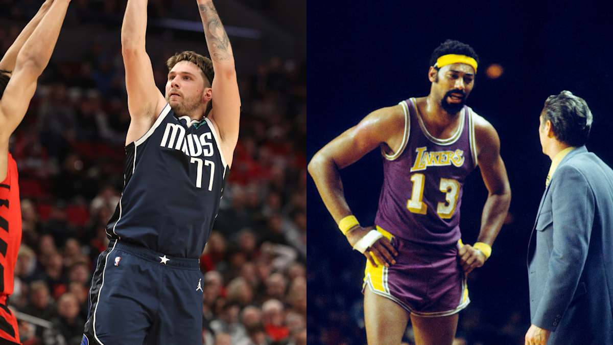 Mavs Luka Doncic Makes NBA History Passes Wilt Chamberlain With 40