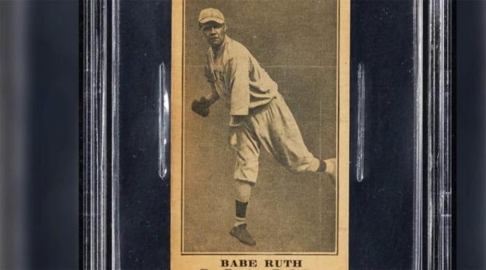 Babe Ruth Rookie Card Sells For At Auction Sports