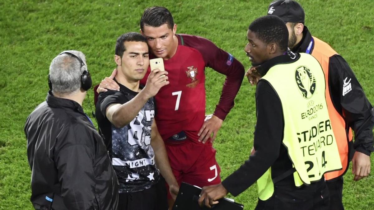 Cristiano Ronaldo Takes Selfie With Fan After Match Sports Illustrated