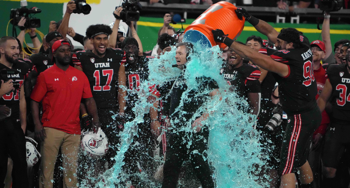 What Head Coach Kyle Whittingham Said After Utah Football Beat Oregon