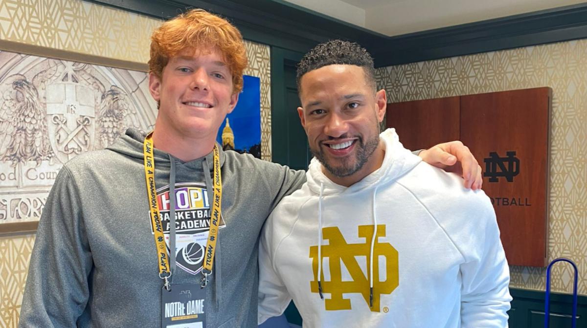 Tight End Jack Larsen Commits To Notre Dame Sports Illustrated Notre