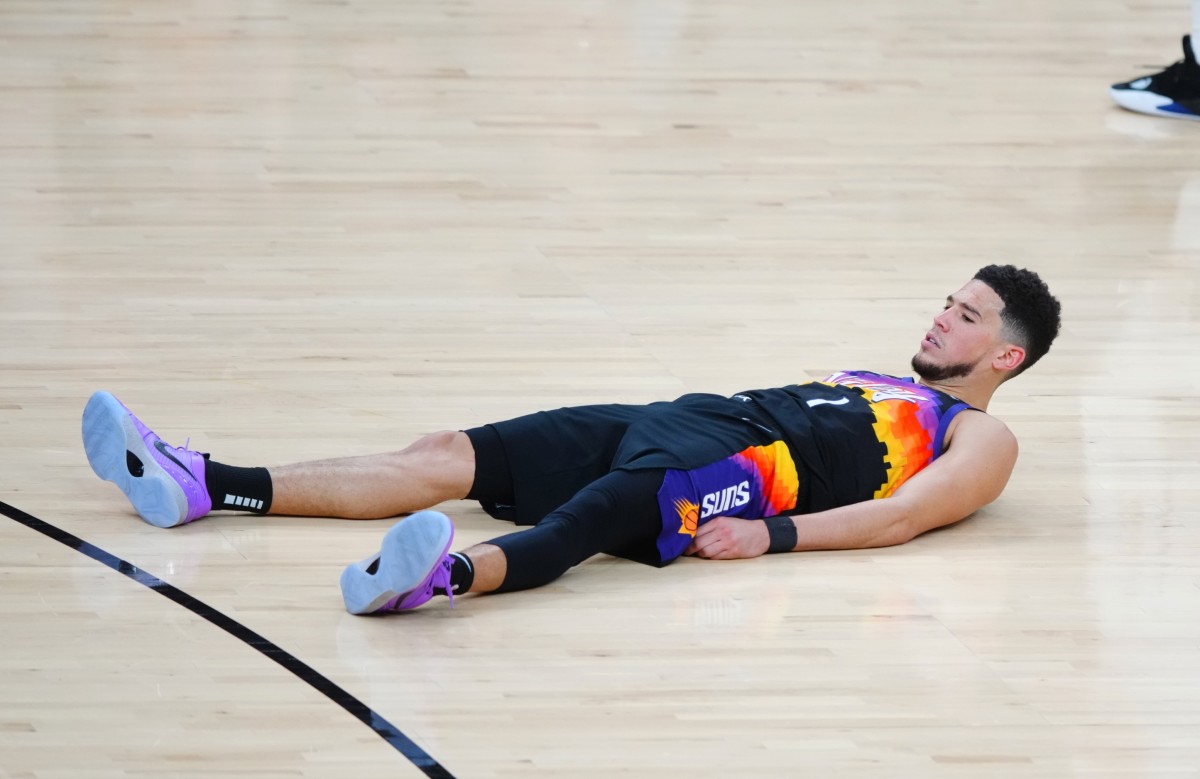 Nba Playoffs Suns Devin Booker Pre Game Outfit Before Game Against