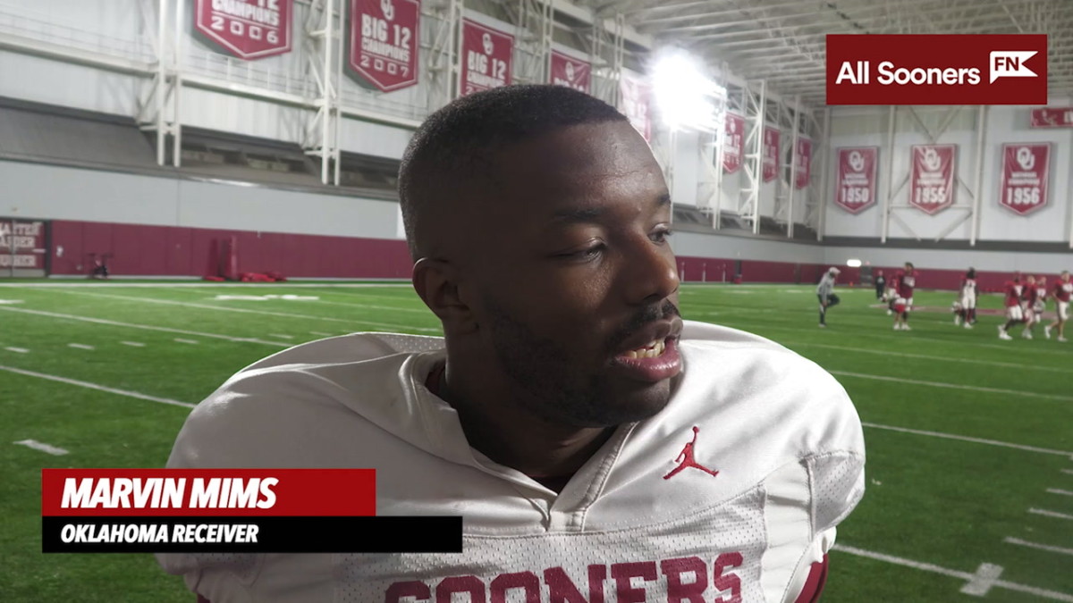 WATCH Oklahoma Sooners WR Marvin Mims Interview Sports Illustrated