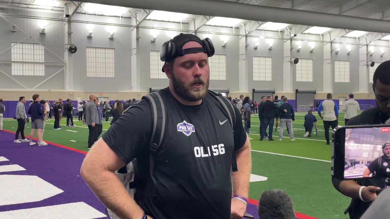 Watch Alan Ali At Tcu Pro Day Sports Illustrated Tcu Killer Frogs