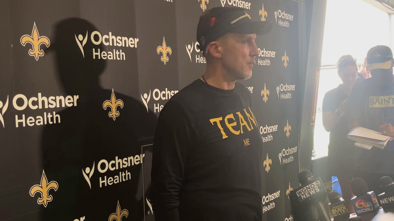 Dennis Allen Press Conference Saints Training Camp Day 1 Sports