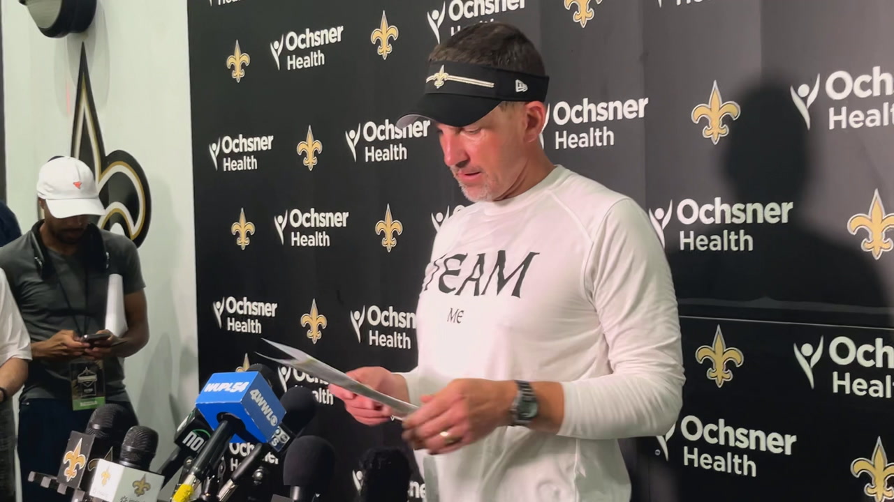 Dennis Allen Post Training Camp Practice Interview Day 8 Sports