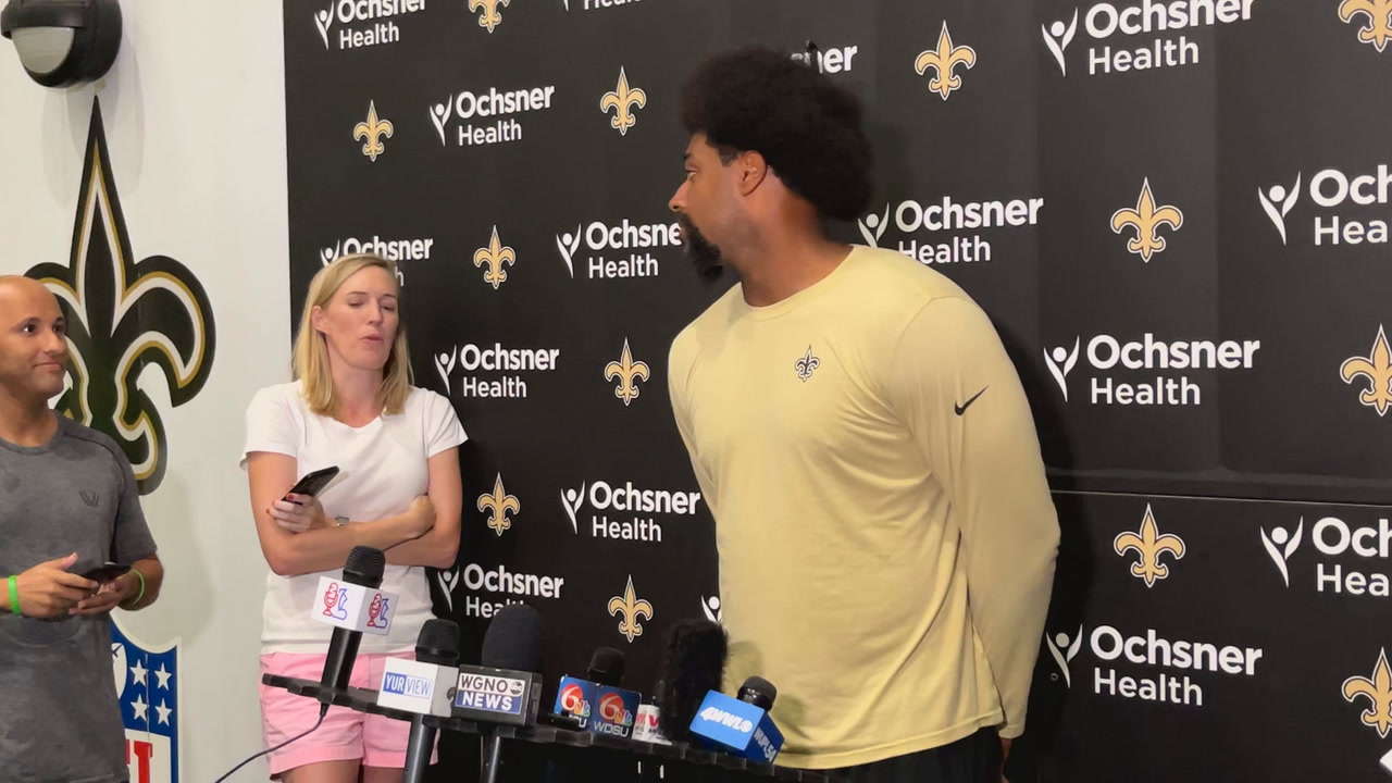 Cam Jordan Recaps Day Of Saints Training Camp Sports Illustrated