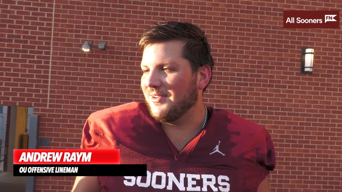 WATCH Oklahoma C Andrew Raym Interview Sports Illustrated Oklahoma