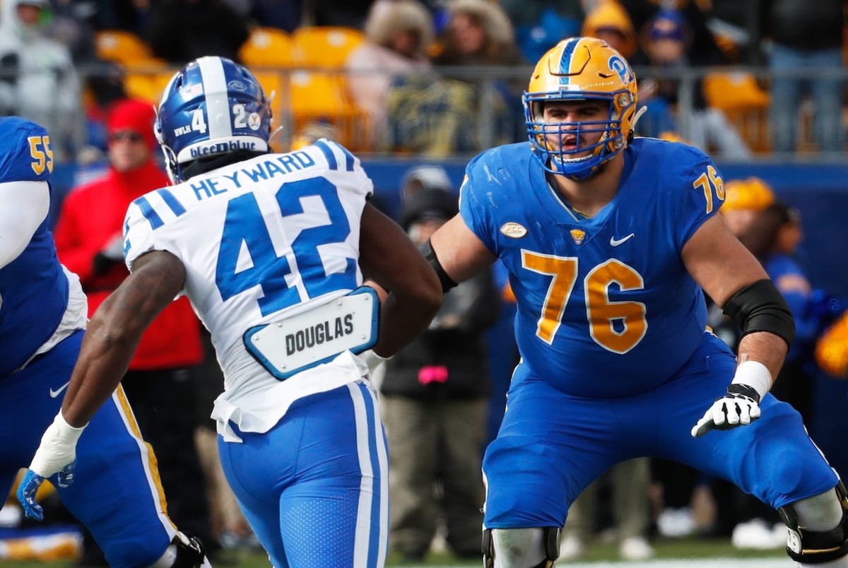 Pitt Panthers Starting LT Leaves Backyard Brawl With Injury Sports