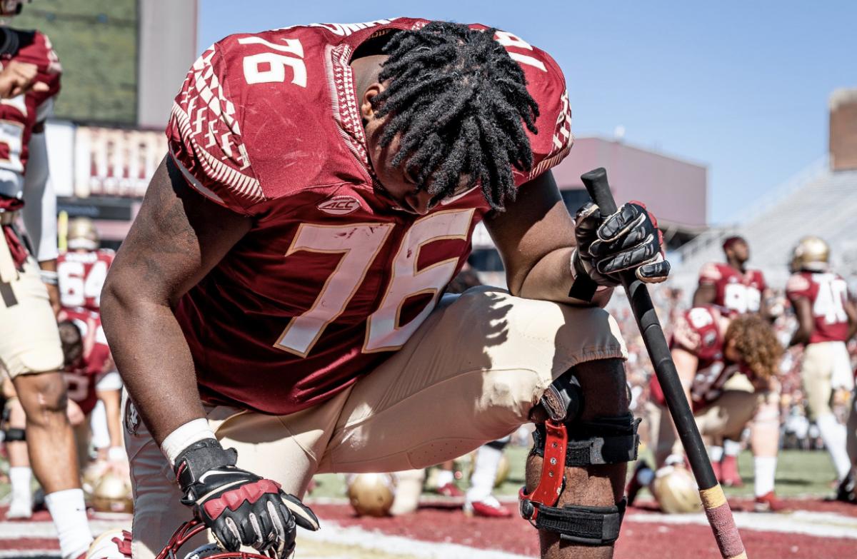 Seminoles Lose Starting Offensive Lineman To Lower Body Injury Against