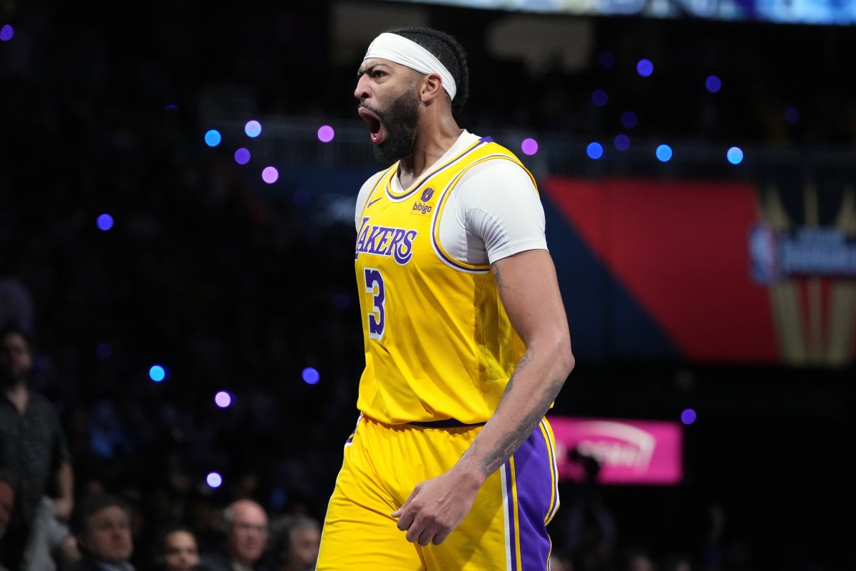 Anthony Davis Injury Status For Celtics Lakers Game Fastbreak On