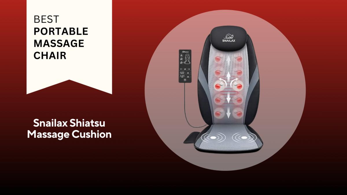 Snailax Shiatsu Cushion