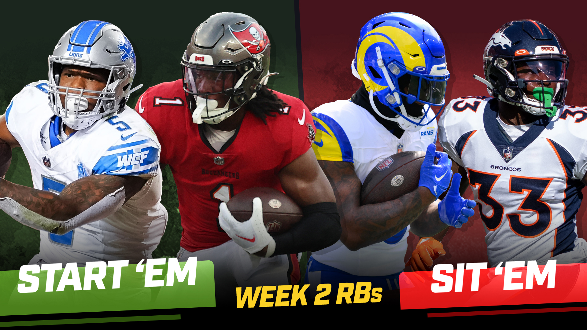 Starts, Sits and DFS Picks for NFL Week 2 - Sports Illustrated