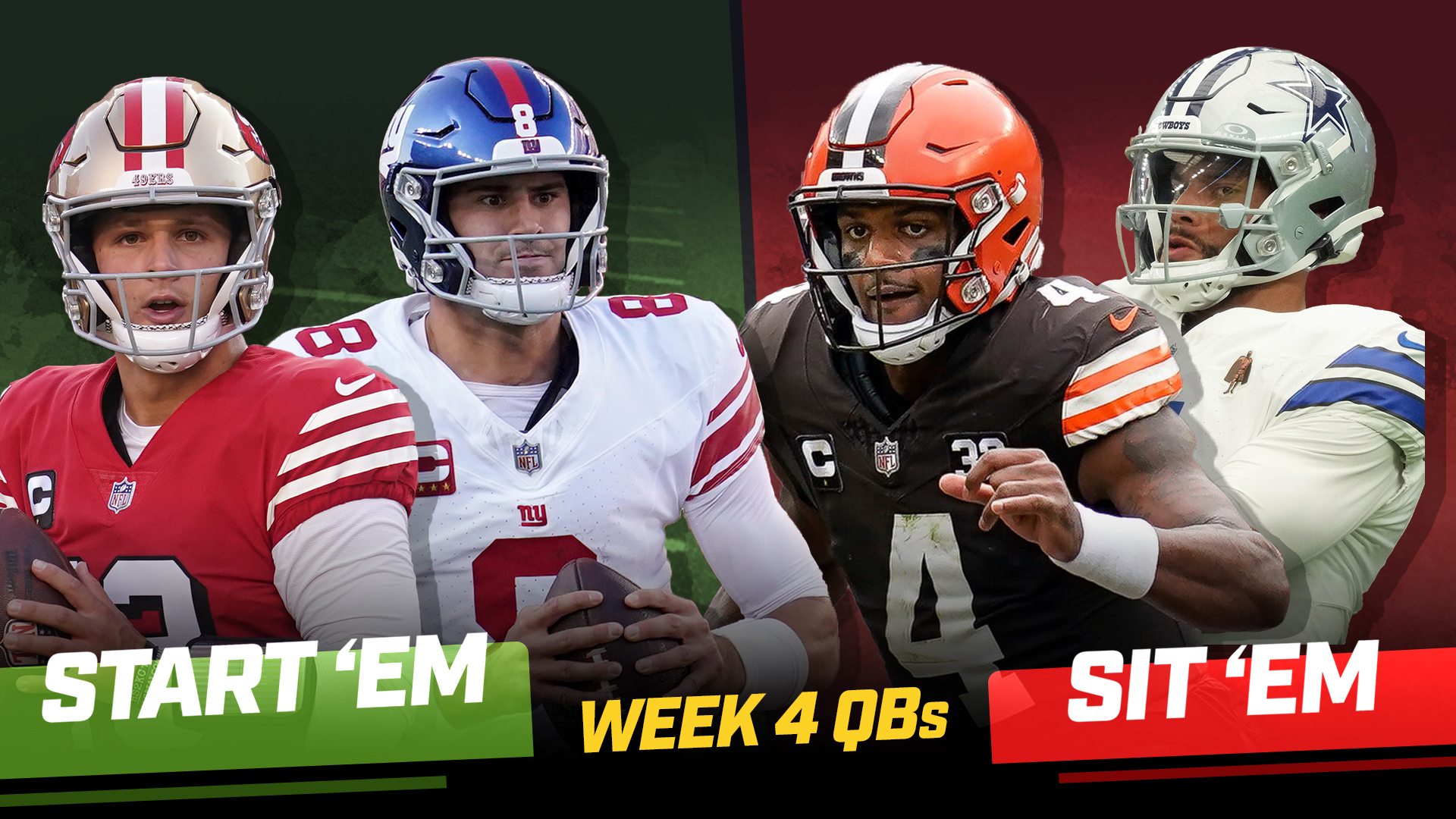 Week 4 Start 'Em, Sit 'Em: Quarterbacks - Sports Illustrated