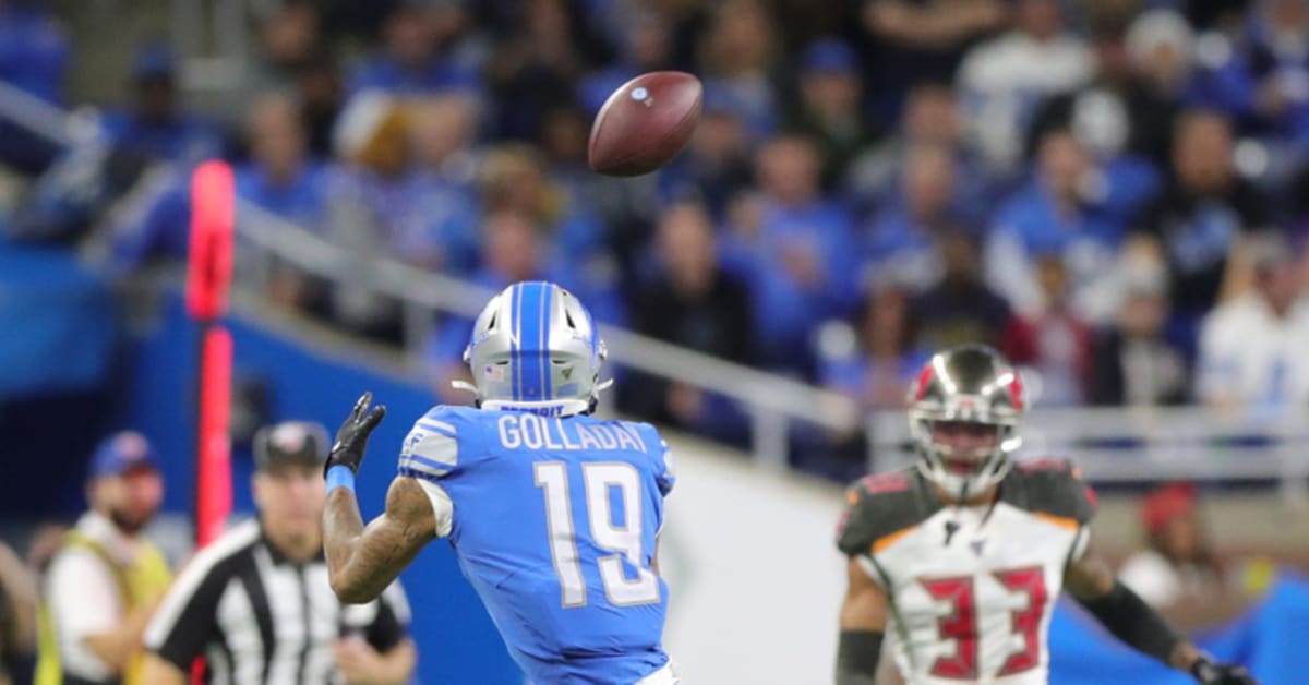 Detroit Lions will play season finale without Kenny Golladay