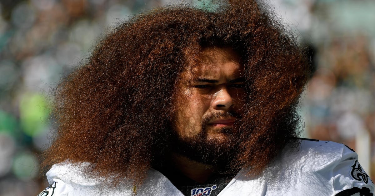 Don't worry, Isaac Seumalo's hair - Philadelphia Eagles