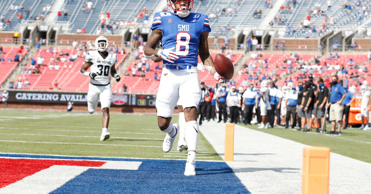 NFL Draft Profile: Reggie Roberson Jr., Wide Receiver, SMU Mustangs ...