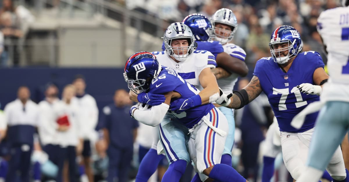 Dallas Cowboys break away for win as Giants' injuries mount