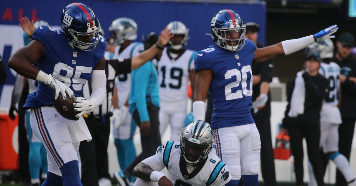 Five Notable Numbers in New York Giants' Win Over Carolina Sports