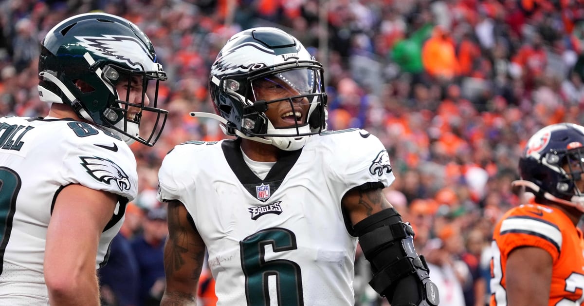 EAGLES DEVONTA SMITH: WR3/FLEX MIDSEASON, TOP 35 FANTASY END