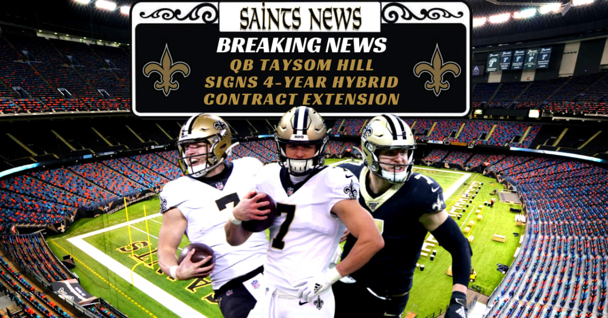 Former BYU star Taysom Hill reportedly signs unique contract extension with New  Orleans Saints