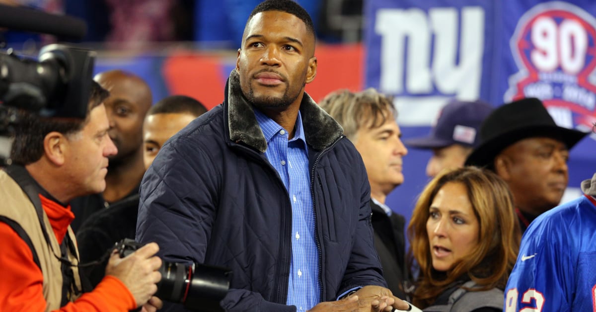 Michael Strahan Honored to Finally Have Jersey Number Retired By