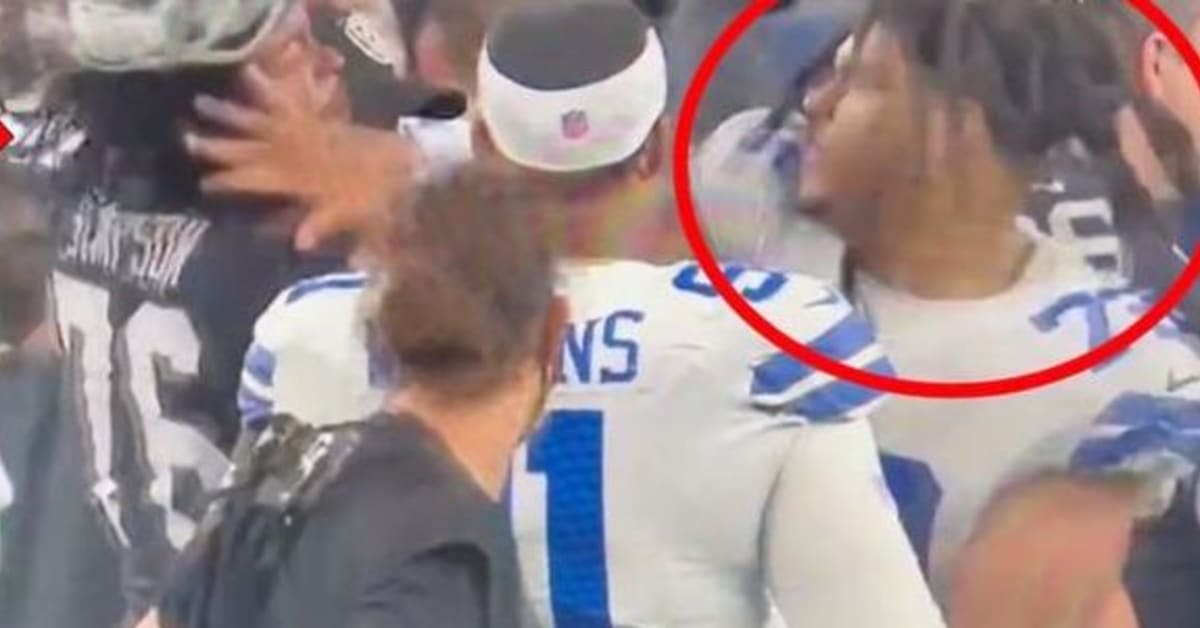 Dallas Cowboys' Kelvin Joseph, Las Vegas Raiders' Roderic Teamer ejected  from Thanksgiving game after sideline scuffle - ESPN