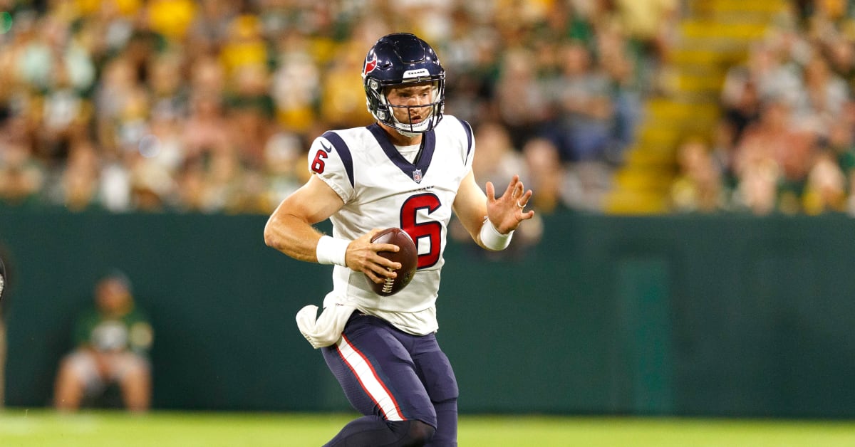 Texans Release Veteran Quarterback Jeff Driskel, per Report - Sports  Illustrated