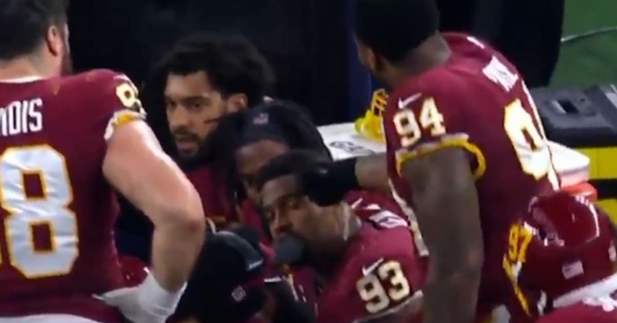 WATCH! Redskins DE Jonathan Allen is not a fan of Eagles K Jake