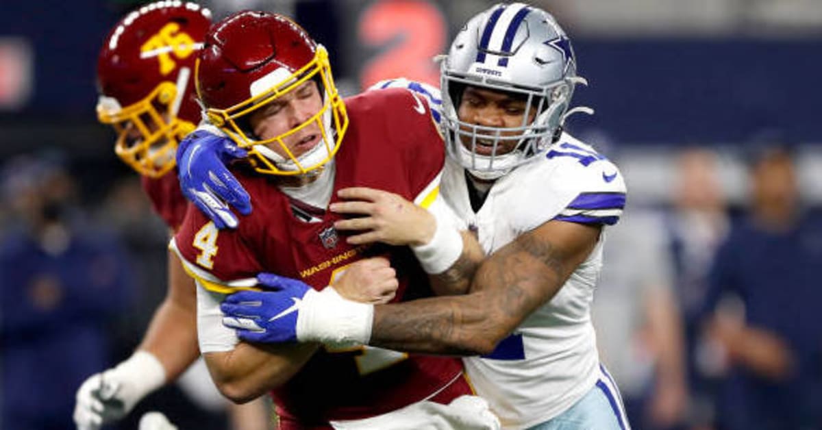 Dallas Cowboys safety Markquese Bell (41) in action during an NFL football  game against the Washington Commanders, Sunday, Oct. 2, 2022, in Arlington.  (AP Photo/Tyler Kaufman Stock Photo - Alamy