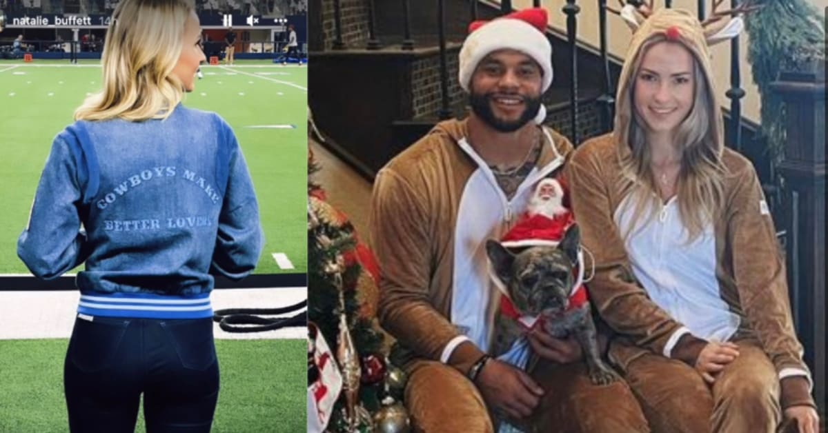 Dallas Cowboys LOOK: Natalie & Dak Prescott - Reindeer & 'Better