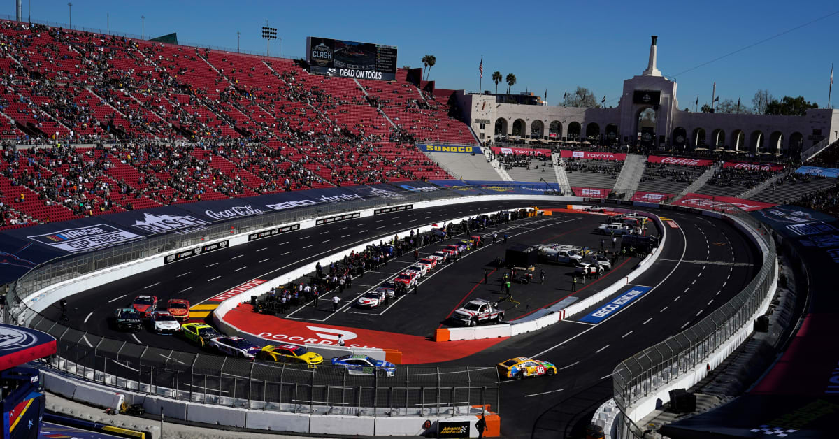 Busch Light Clash: Joey Logano wins in historic race at Los Angeles ...