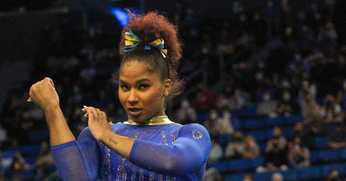 UCLA Gymnastics' Jordan Chiles Wins Pac-12 Freshman of the Week After ...