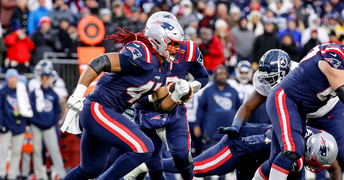 Patriots are out of fullbacks: Jakob Johnson headed for injured reserve