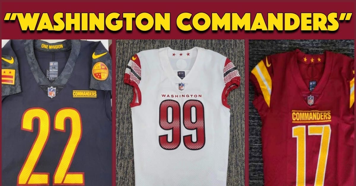 LOOK: Washington Commanders Using New Nike Template For White Uniforms -  Sports Illustrated Washington Football News, Analysis and More