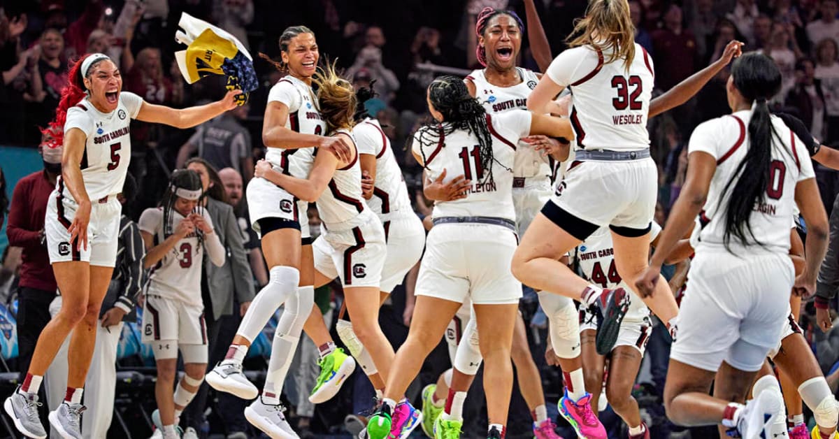 USC women's basketball Gamecocks Staley cheers Eagles Super Bowl