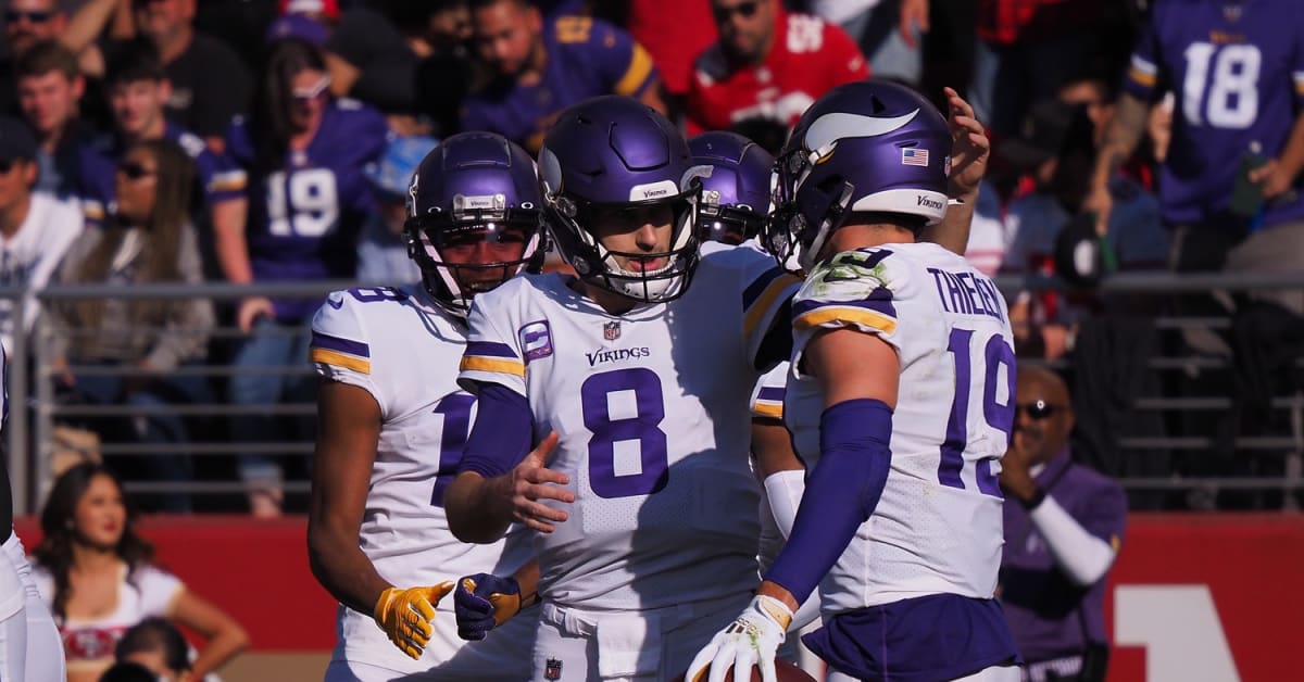 Kevin O'Connell discusses wide receiver room with Adam Thielen now gone